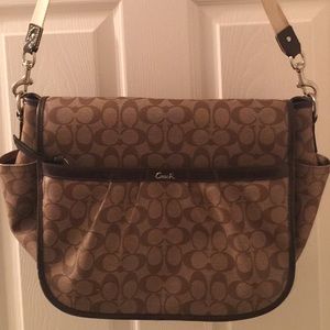 Coach diaper bag